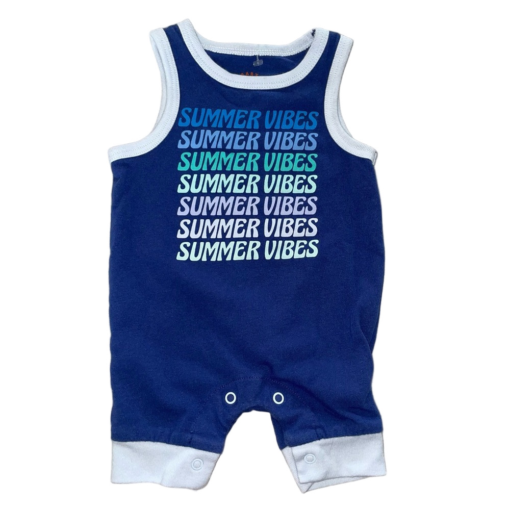 ⭐Cat & Jack Baby Boys Summer Romper Newborn⭐